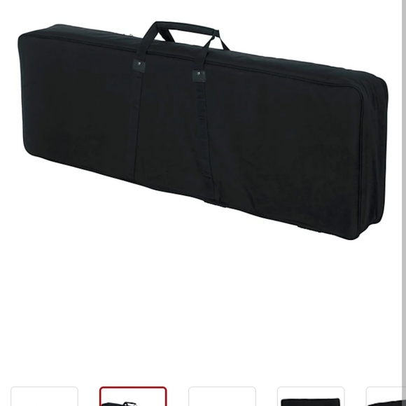 **NWT** Gator GKB Nylon Keyboard Gig Bag 88 Key in Black *MSRP $160* - Picture 6 of 6